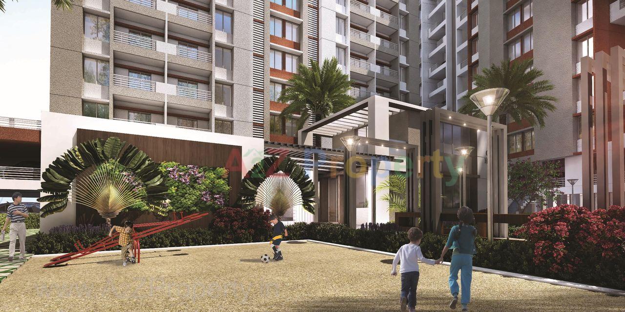 Playarea of real estate project Homedale located at Khadakwasala, Pune, Maharashtra