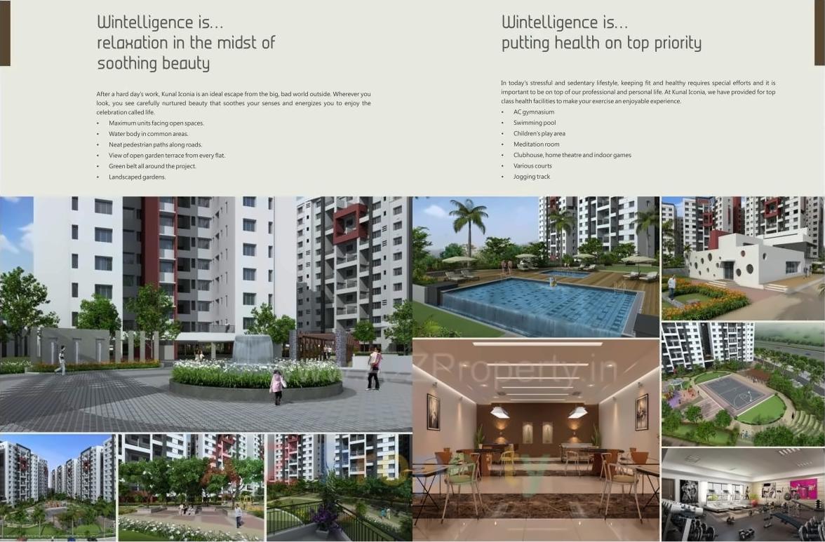 3D Elevation of real estate project Iconia I located at Pimpri-chinchawad-m-corp, Pune, Maharashtra