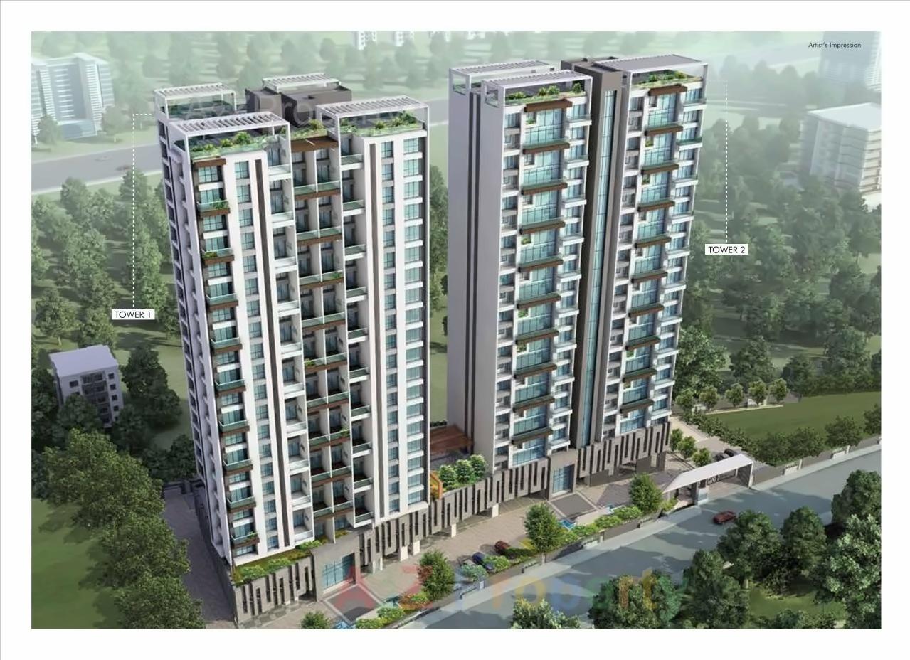 3D Elevation of real estate project Imperial Atria Tower located at Baner, Pune, Maharashtra