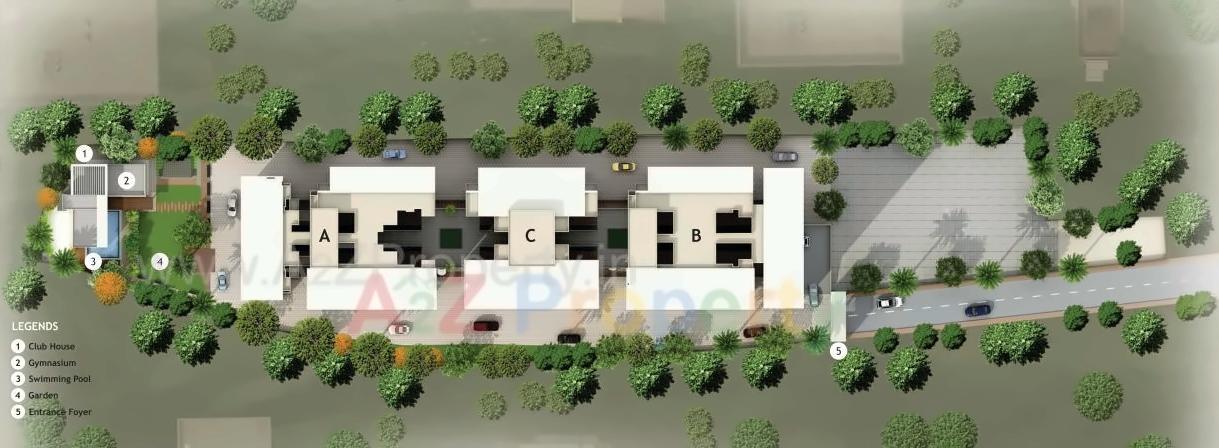 3D Elevation of real estate project Imperial Tower located at Mohammadwadi, Pune, Maharashtra