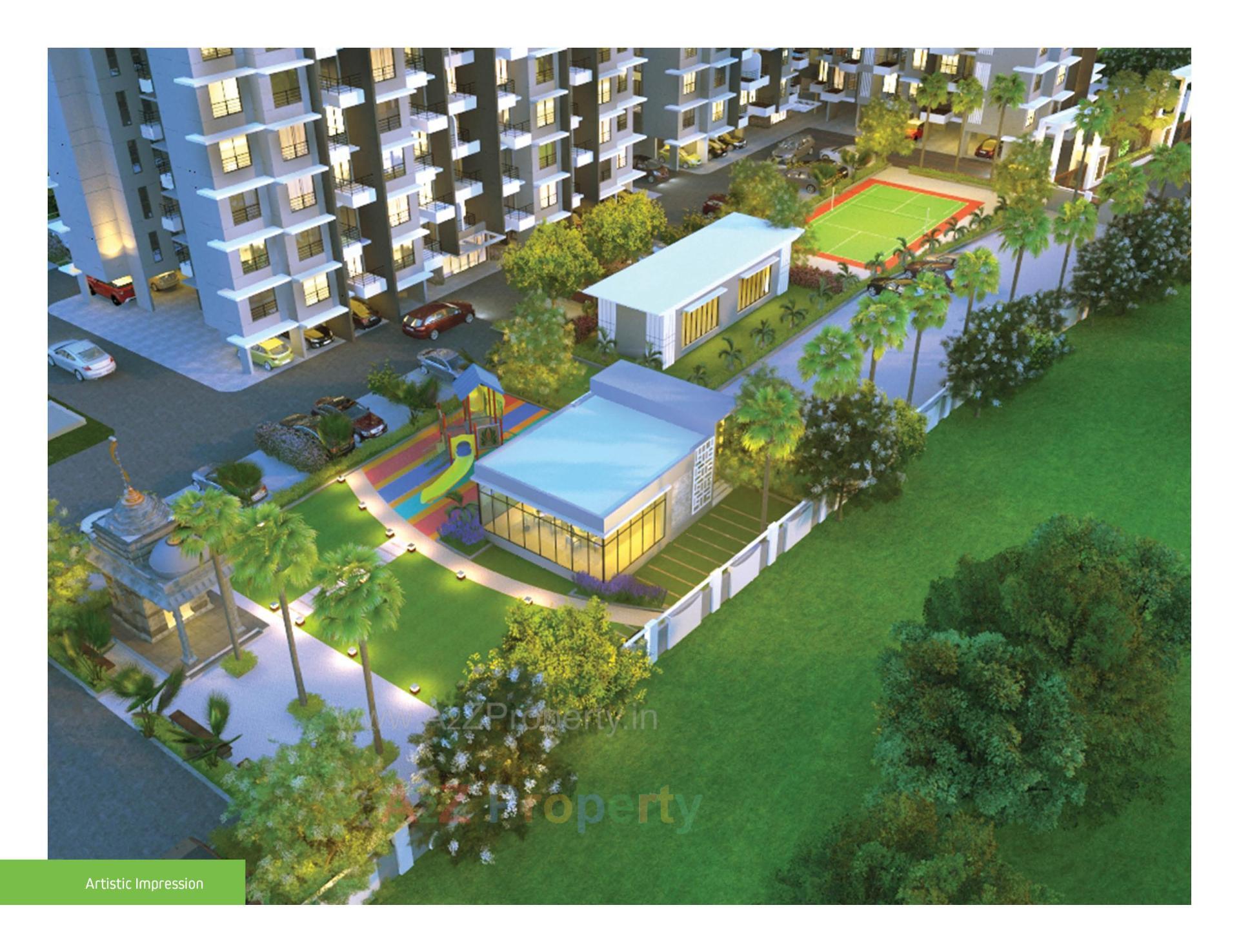 3D Elevation of real estate project Impero located at Ouatade-handewadi, Pune, Maharashtra