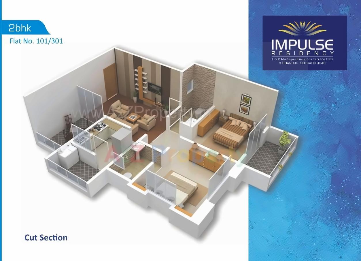  of real estate project Impulse Residency located at Lohgaon, Pune, Maharashtra