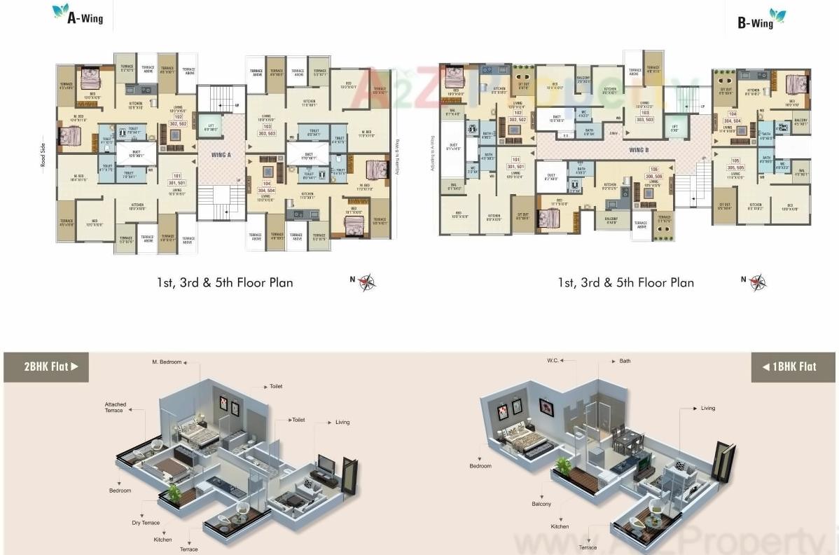 Layout of real estate project Indraa Park located at Pimpri-chinchawad-m-corp, Pune, Maharashtra