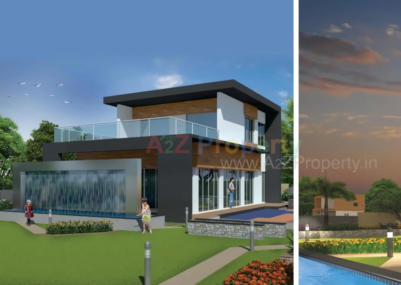 3D Elevation of real estate project Indrayani Vatika located at Dehu, Pune, Maharashtra