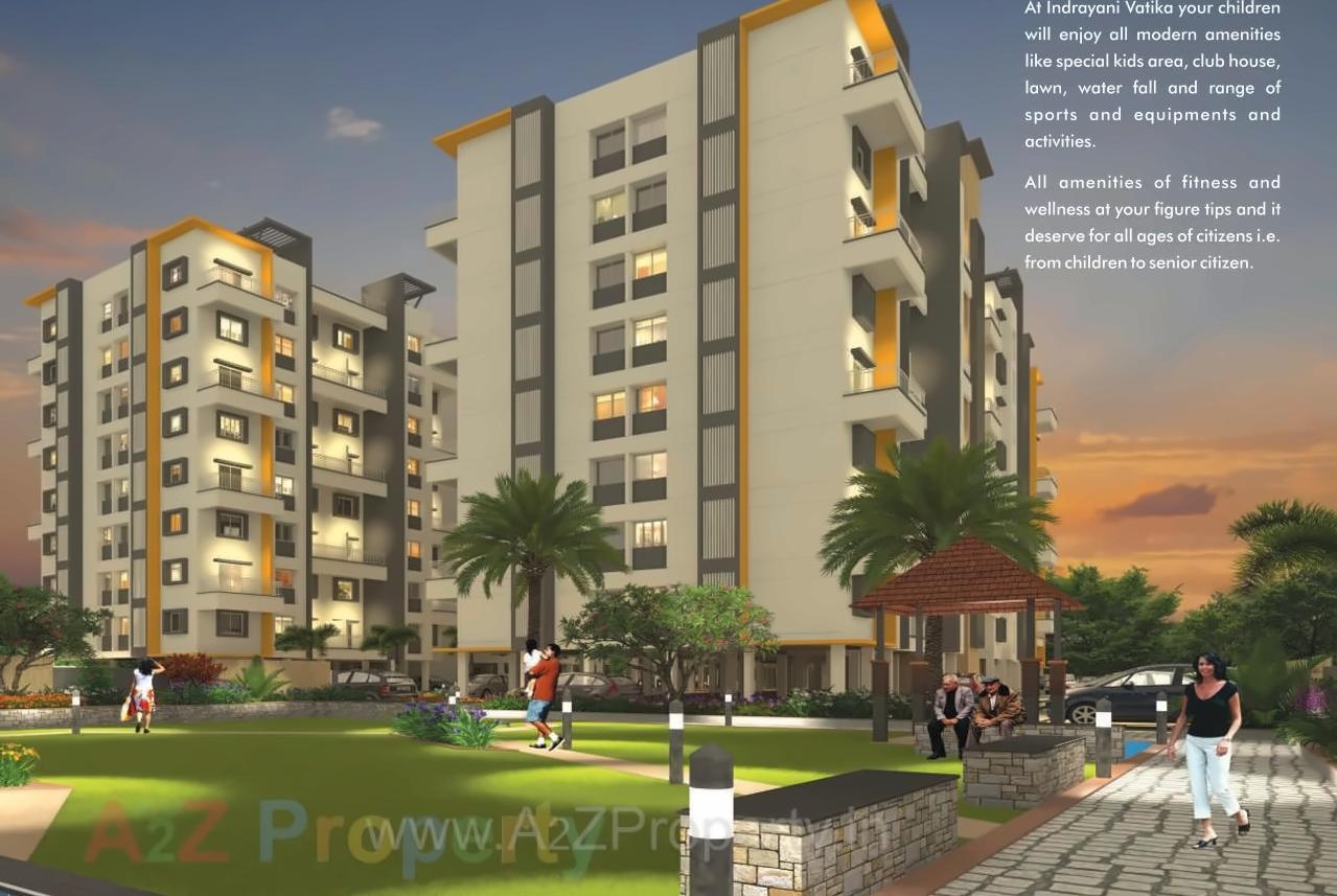 3D Elevation of real estate project Indrayani Vatika located at Dehu, Pune, Maharashtra