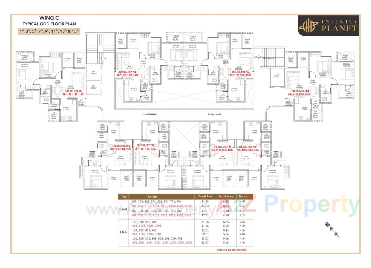 0012 of real estate project Infinity Planet C located at Pimpri-chinchawad-m-corp, Pune, Maharashtra
