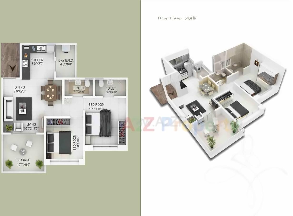 Layout of real estate project Ira located at Undri, Pune, Maharashtra