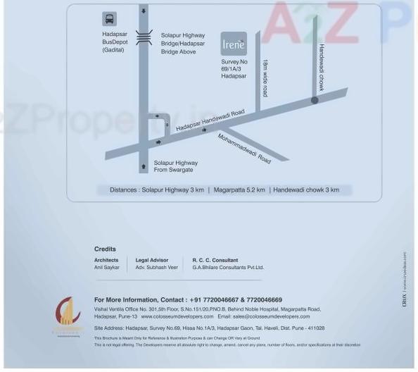  of real estate project Irene located at Hadapsar, Pune, Maharashtra