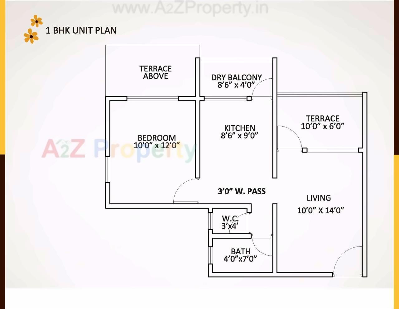 Layout of real estate project Ivy Estate Umang Premier located at Wagholi, Pune, Maharashtra