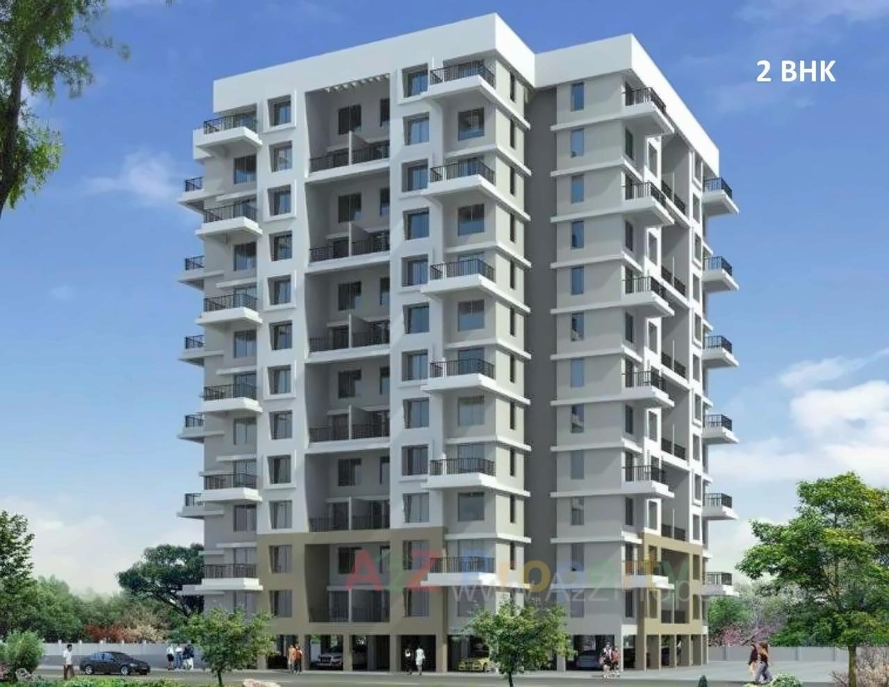 3D Elevation of real estate project Ivy Estate Umang Premier located at Wagholi, Pune, Maharashtra