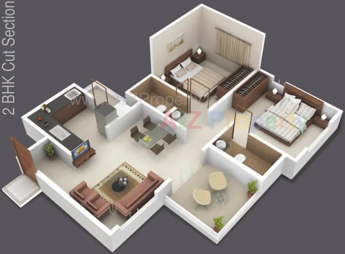 Layout of real estate project Jubilation located at Wagholi, Pune, Maharashtra