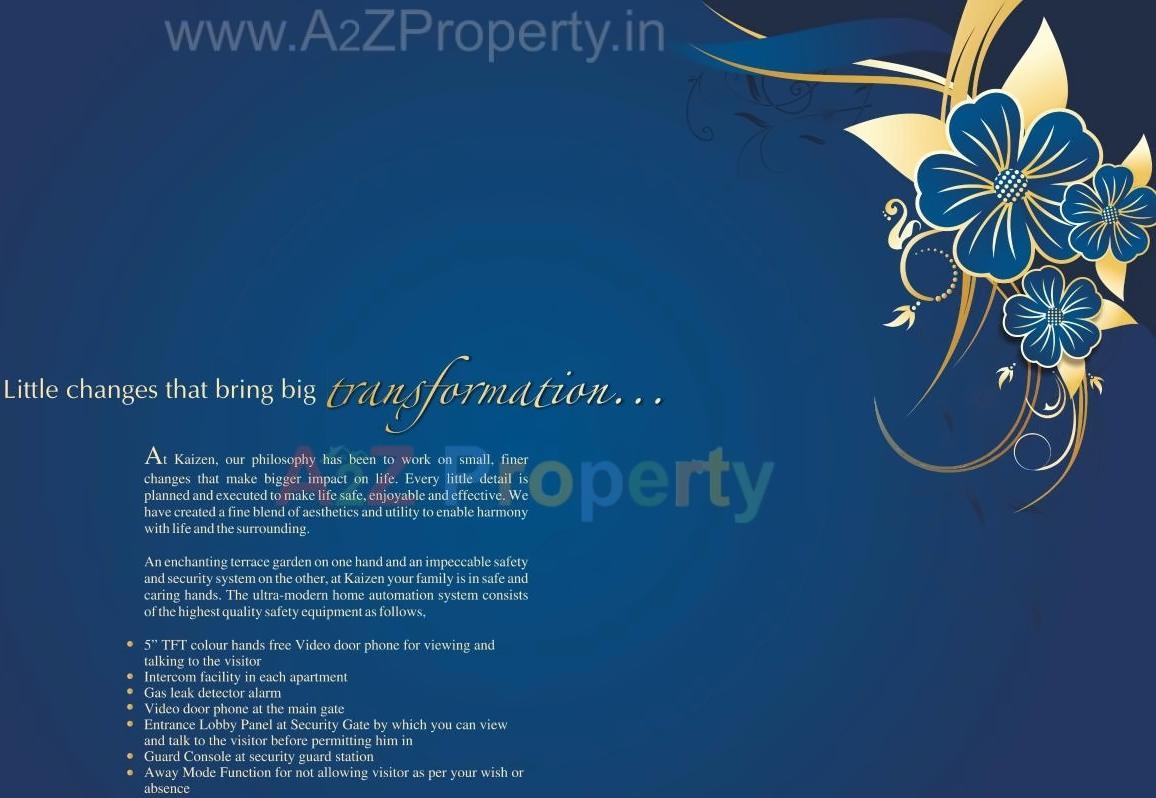 of real estate project Kaizen located at Pune-m-corp, Pune, Maharashtra