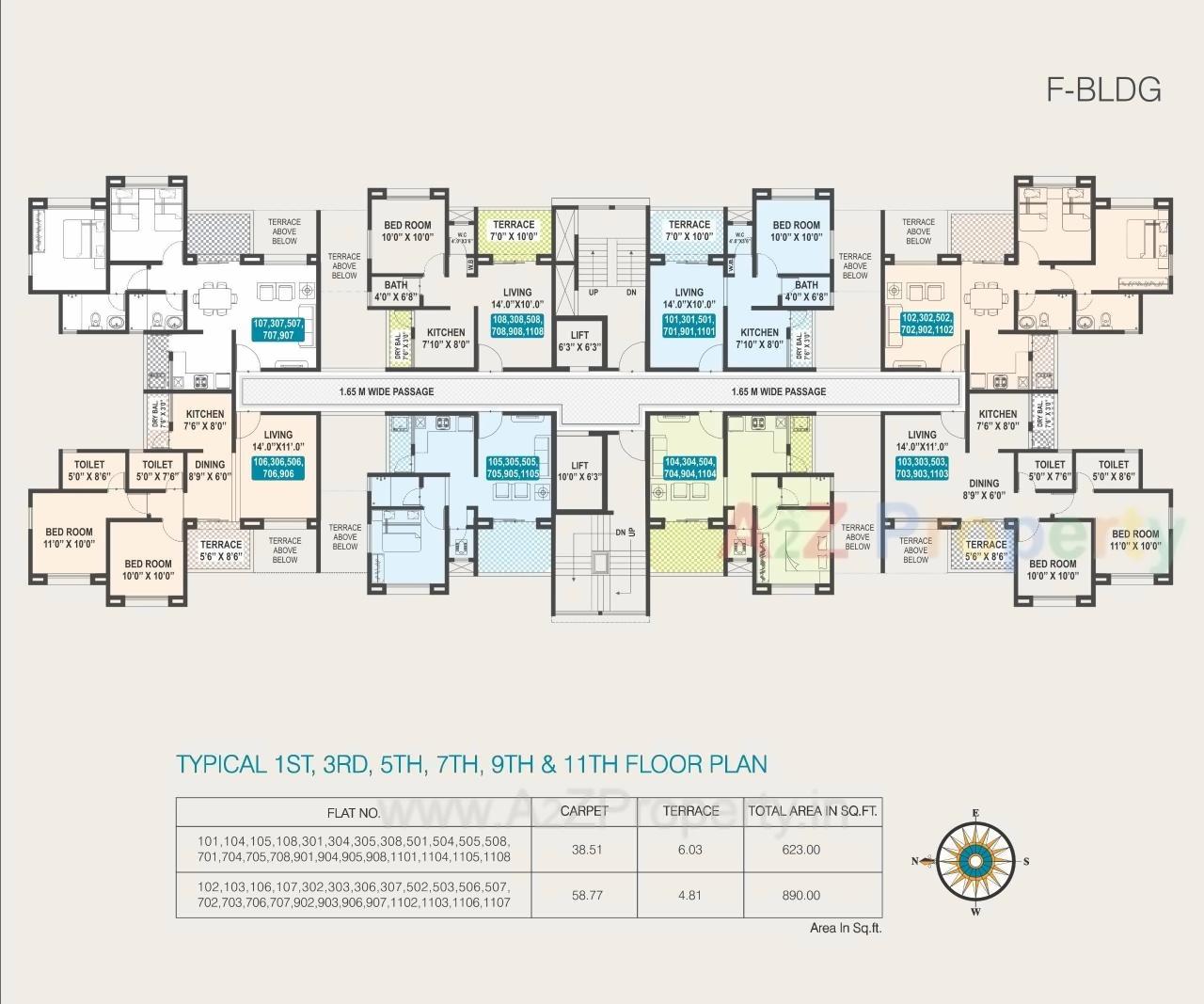 Layout of real estate project Kalaapi Cira located at Pirangut, Pune, Maharashtra