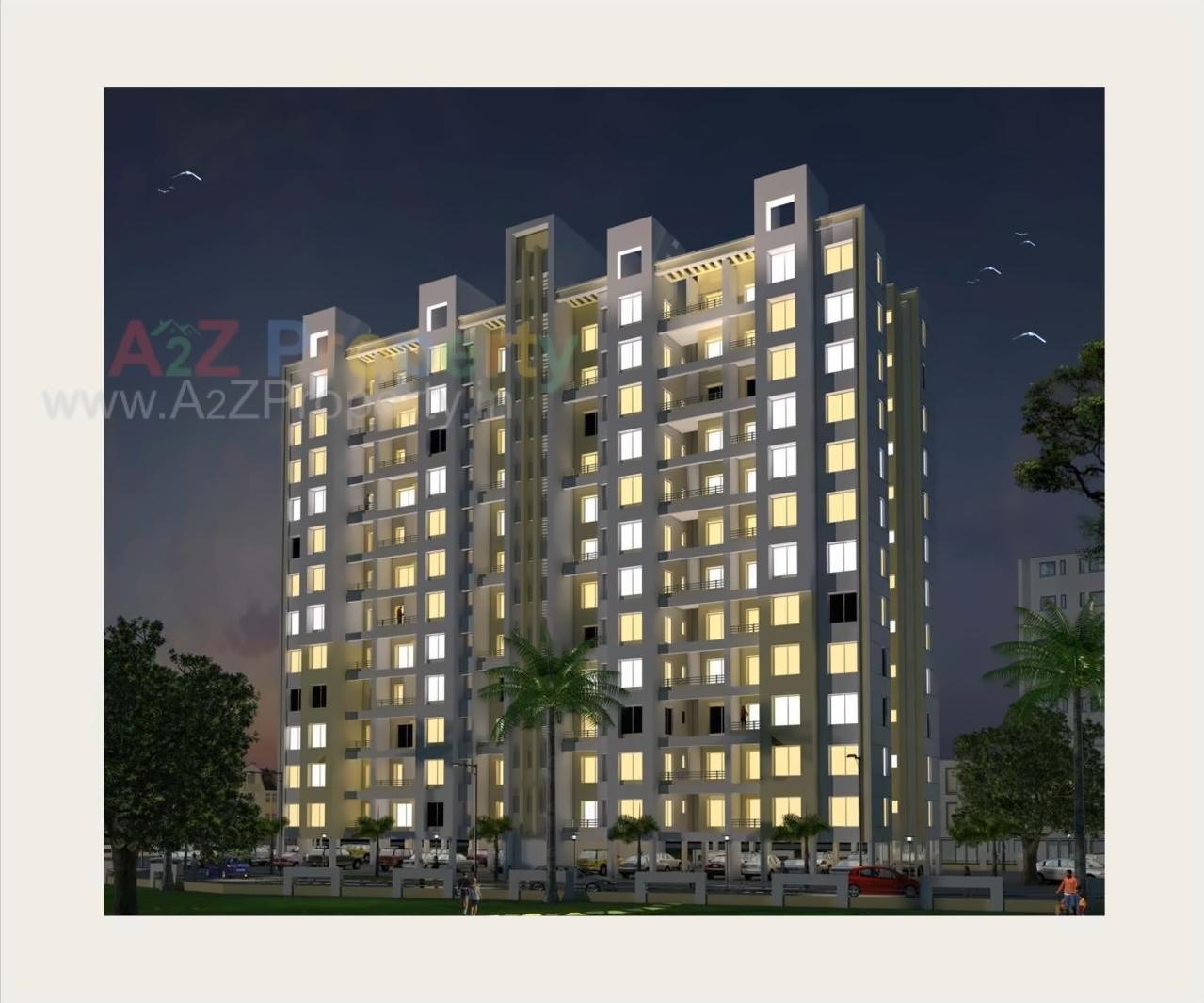 3D Elevation of real estate project Kalaapi Cira located at Pirangut, Pune, Maharashtra