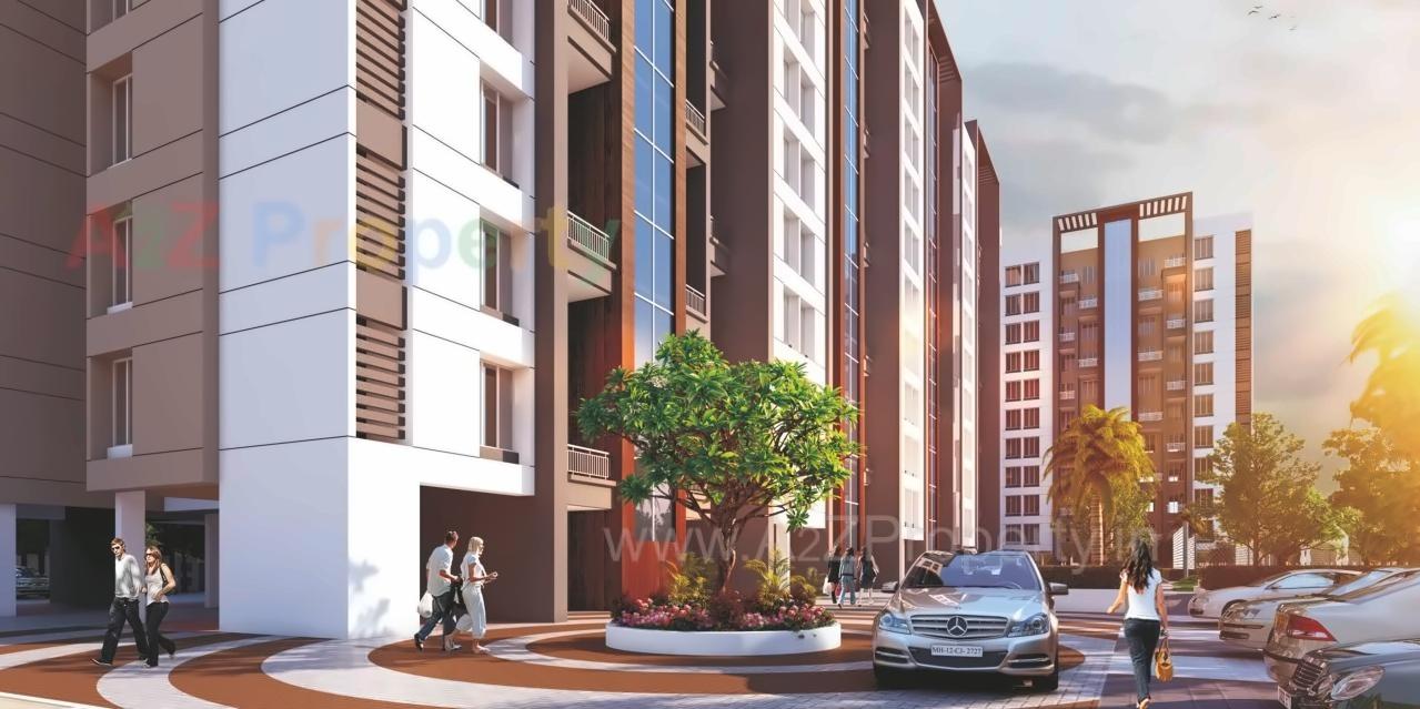 3D Elevation of real estate project Kalash located at Kasar-amboli, Pune, Maharashtra