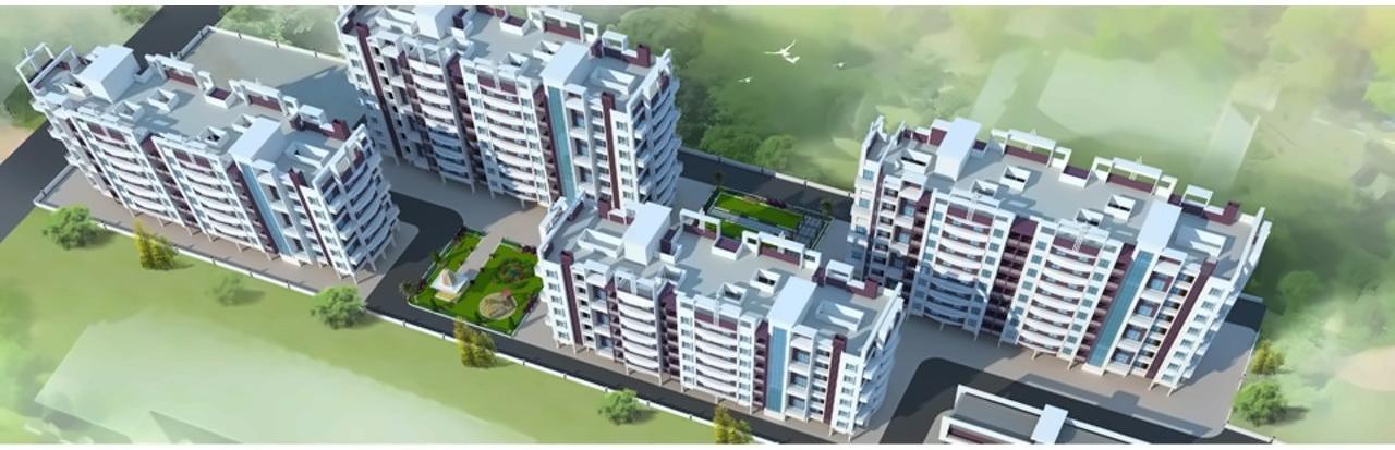 3D Elevation of real estate project Kalp Residency located at Medankarwadi, Pune, Maharashtra