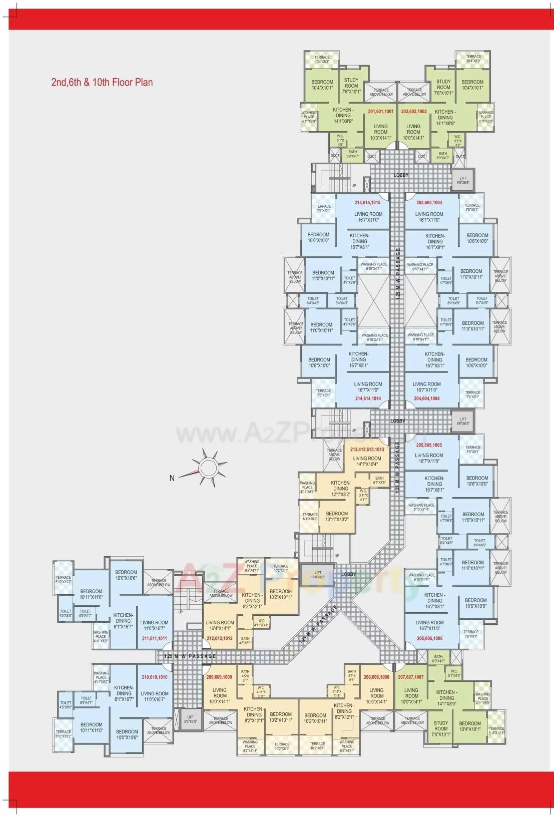 Layout of real estate project Kalpak Homes Kirkatwadi located at Kirkatwadi, Pune, Maharashtra