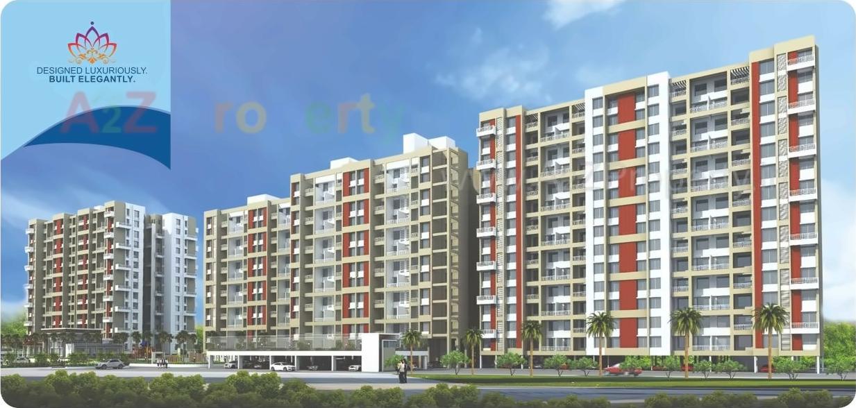 3D Elevation of real estate project Kamalraj Datta Vihar located at Pimpri-chinchawad-m-corp, Pune, Maharashtra