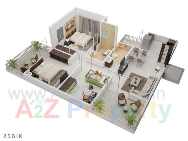 25 Bhk_306 Copy of real estate project Kamalraj Parijat located at Dighi, Pune, Maharashtra