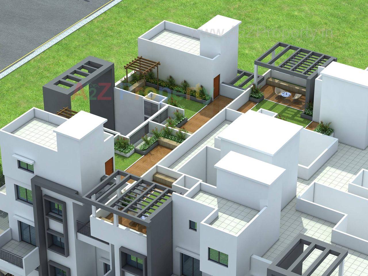 Paint House_21 12 17 of real estate project Kamalraj Parijat located at Dighi, Pune, Maharashtra