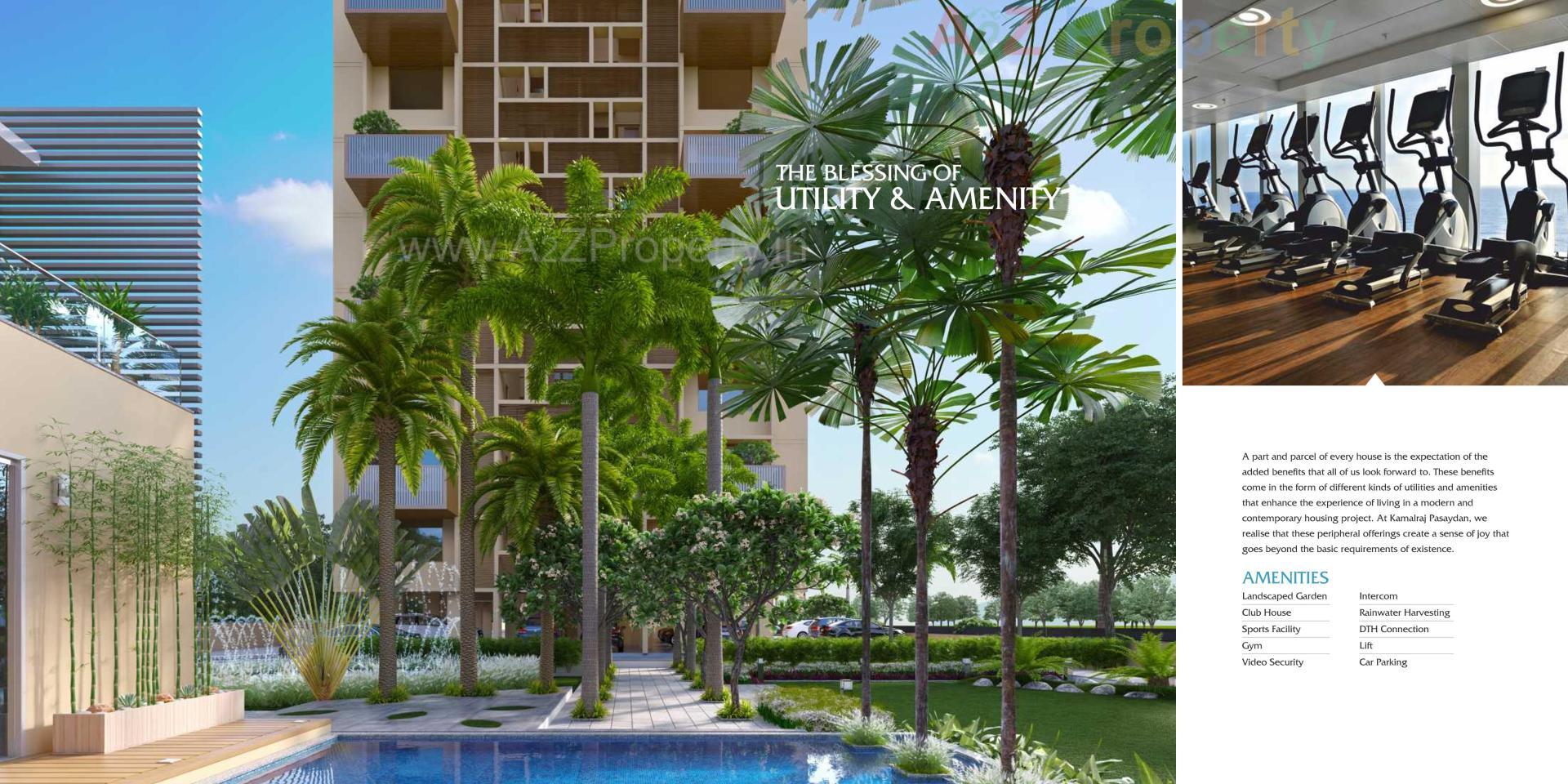 3D Elevation of real estate project Kamalraj Pasaydan located at Dighi, Pune, Maharashtra