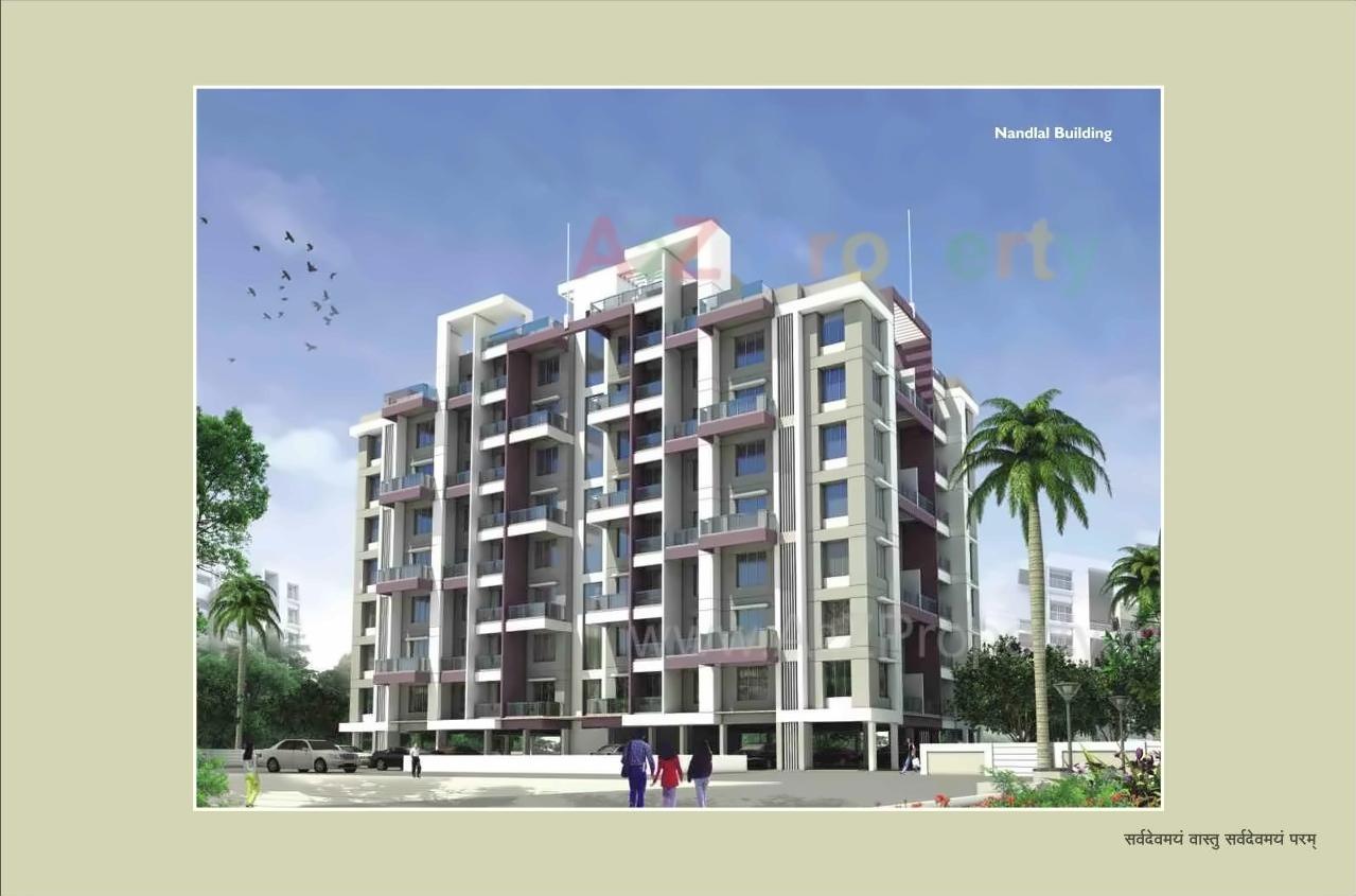 3D Elevation of real estate project Kanha Yashoda located at Narhe, Pune, Maharashtra