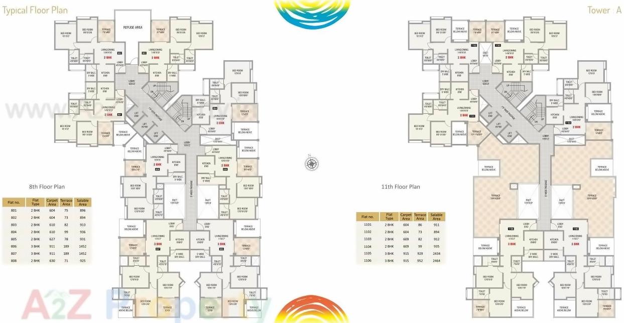 Layout of real estate project Karan Suncoast located at Bavadhan-bk, Pune, Maharashtra