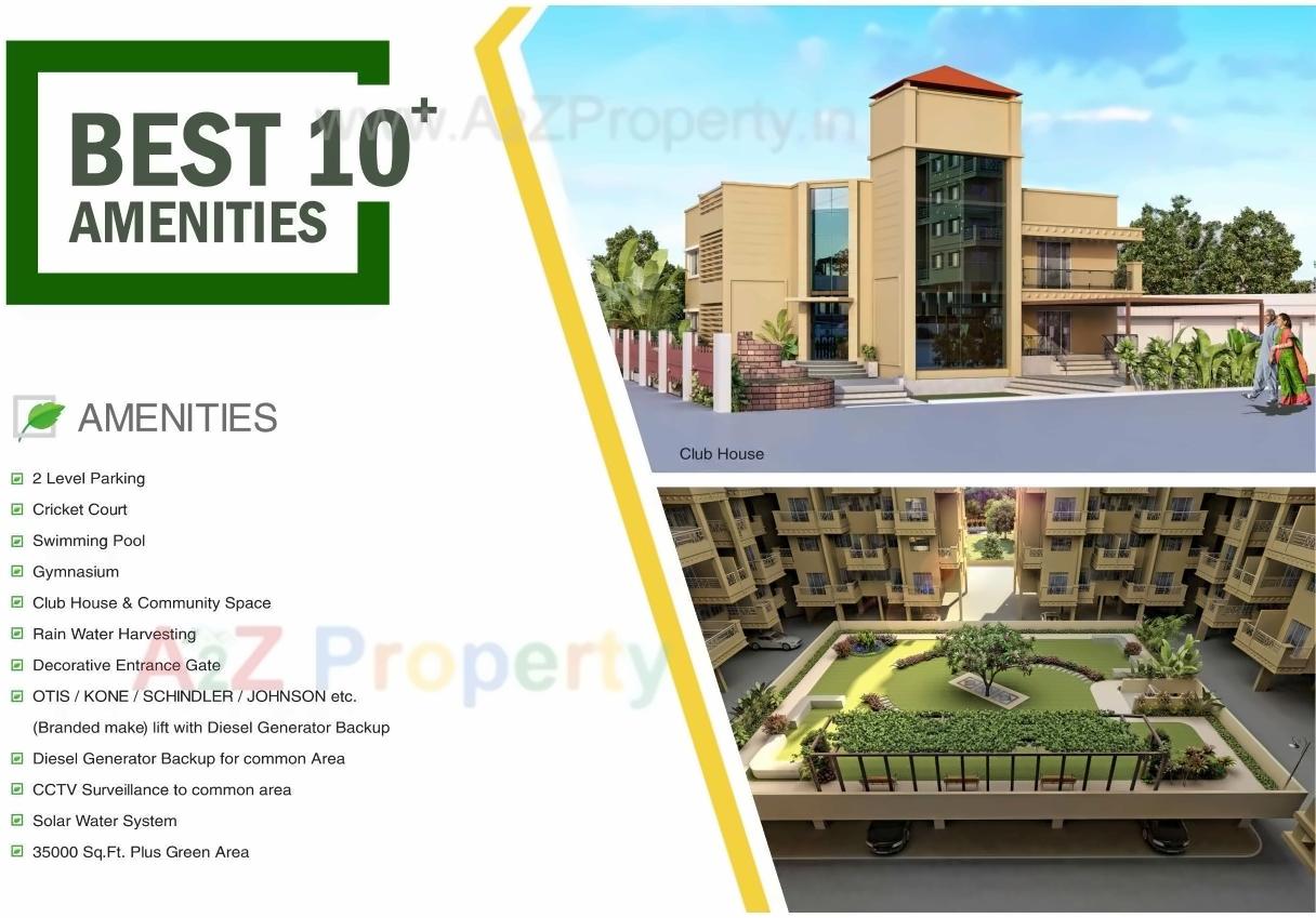 3D Elevation of real estate project Kesar Tree Town located at Pimpri-chinchawad-m-corp, Pune, Maharashtra