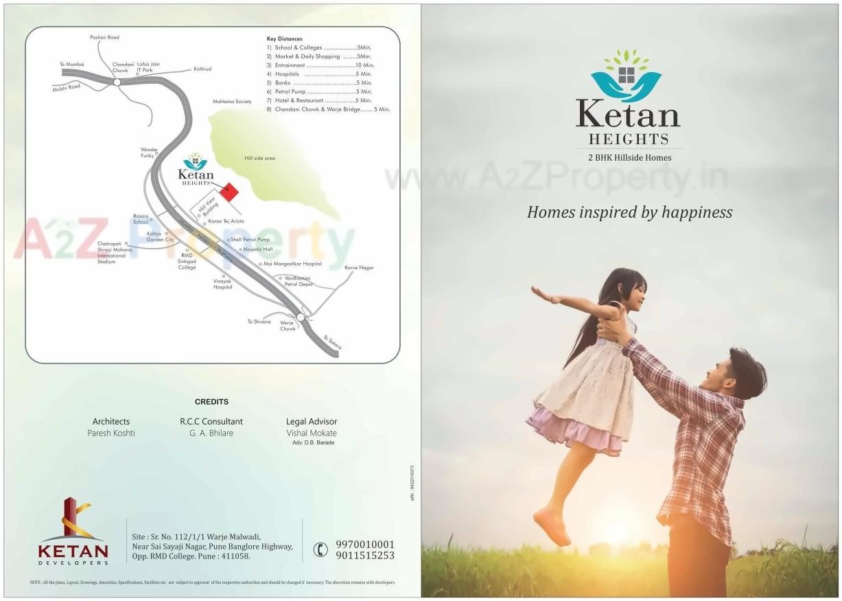  of real estate project Ketan Heights /  No located at Warje, Pune, Maharashtra