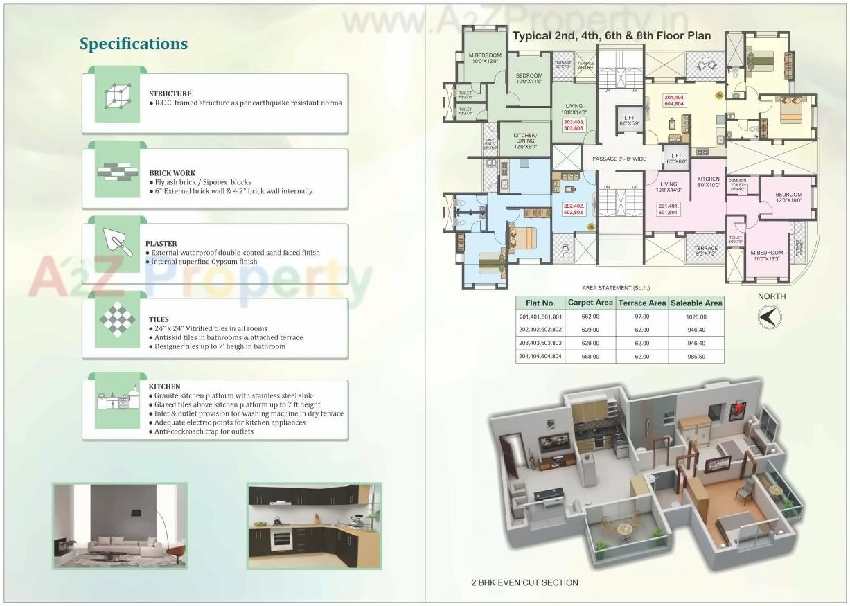 Layout of real estate project Ketan Heights /  No located at Warje, Pune, Maharashtra