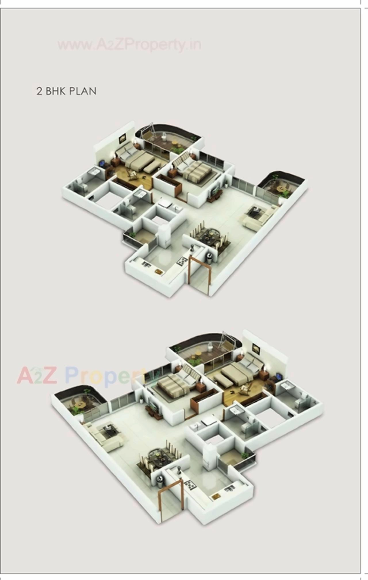 Layout of real estate project Keystone Altura located at Wakad, Pune, Maharashtra