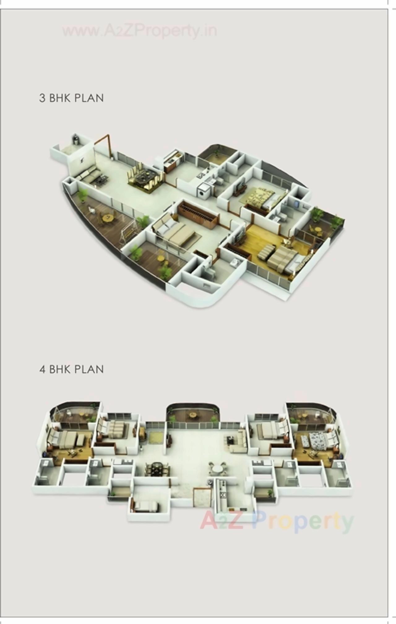 Layout of real estate project Keystone Altura located at Wakad, Pune, Maharashtra