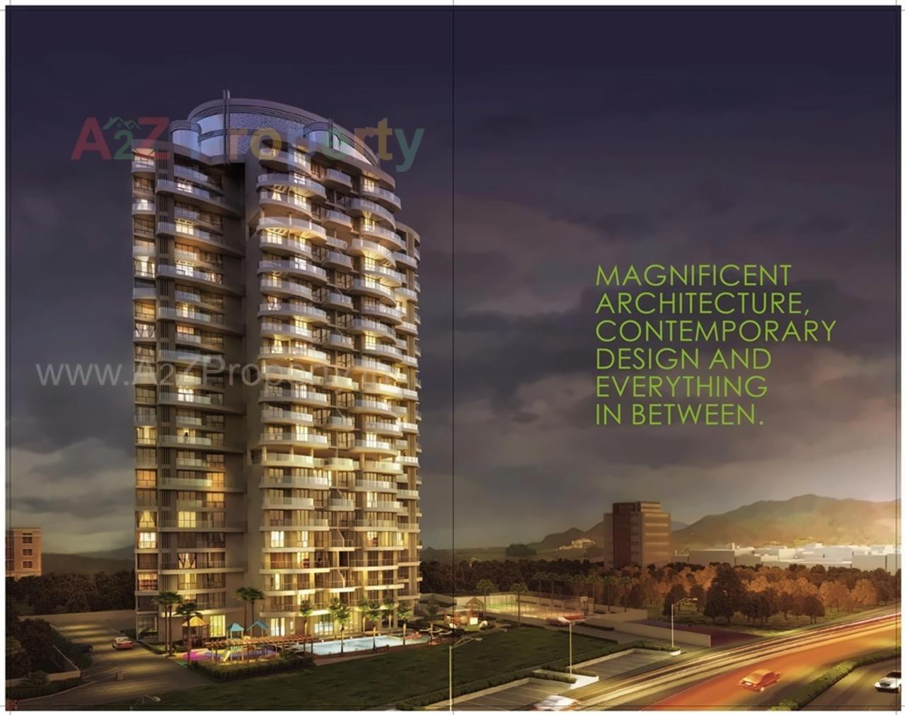 3D Elevation of real estate project Keystone Altura located at Wakad, Pune, Maharashtra