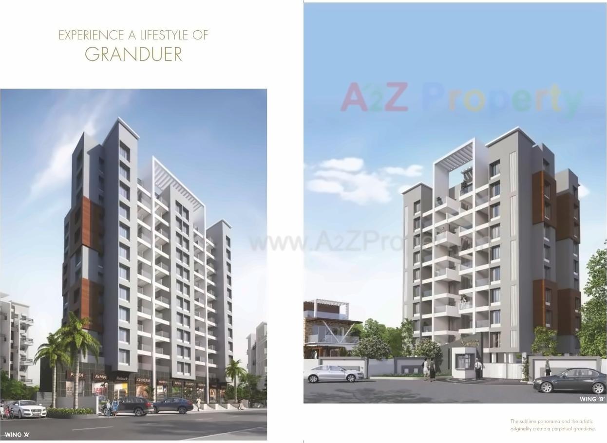 3D Elevation of real estate project Keystone Capella located at Pune-m-corp, Pune, Maharashtra