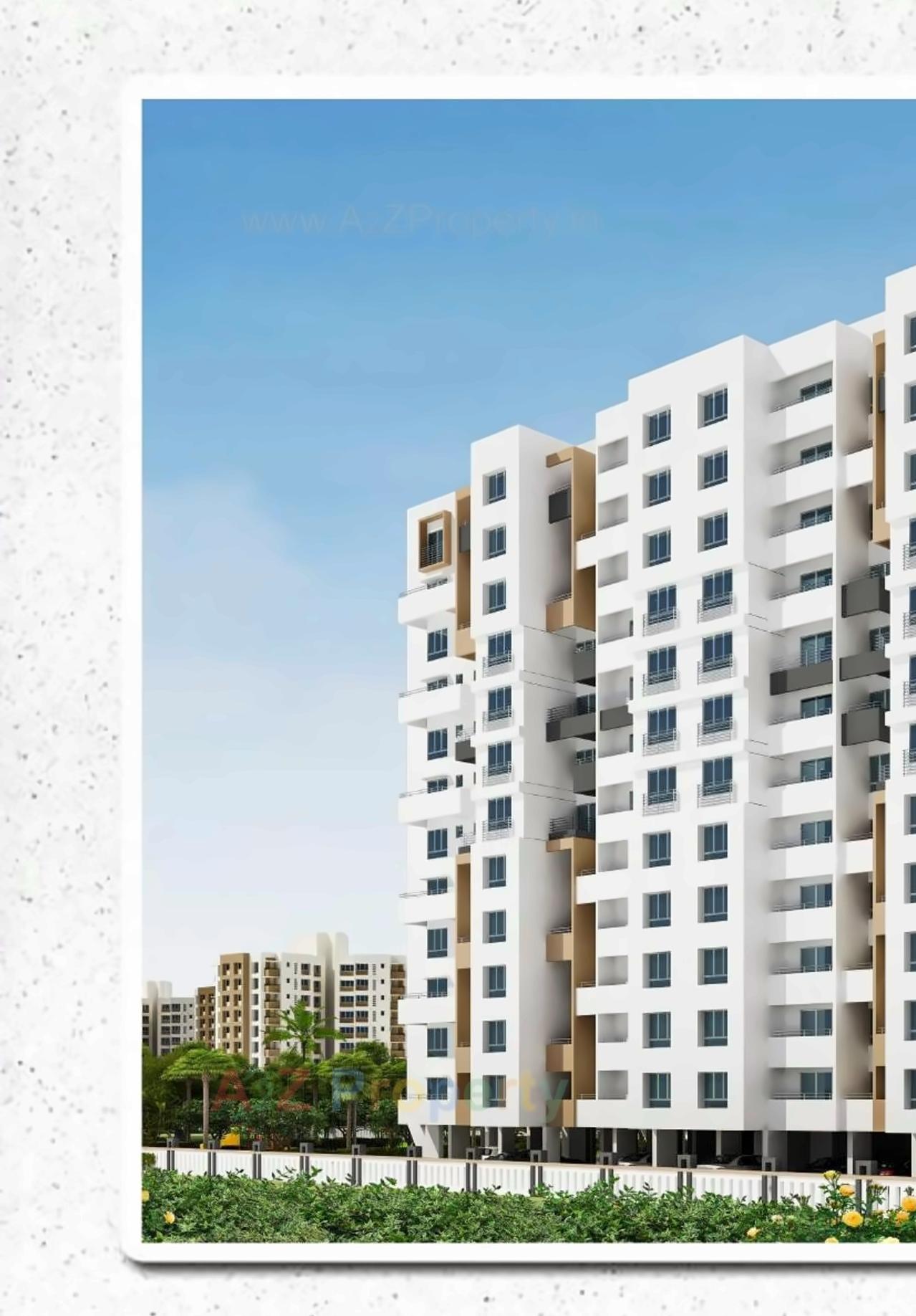 3D Elevation of real estate project Kohinoor Begonia located at Varale, Pune, Maharashtra