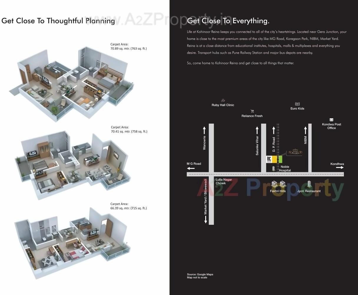  of real estate project Kohinoor located at Pune-m-corp, Pune, Maharashtra