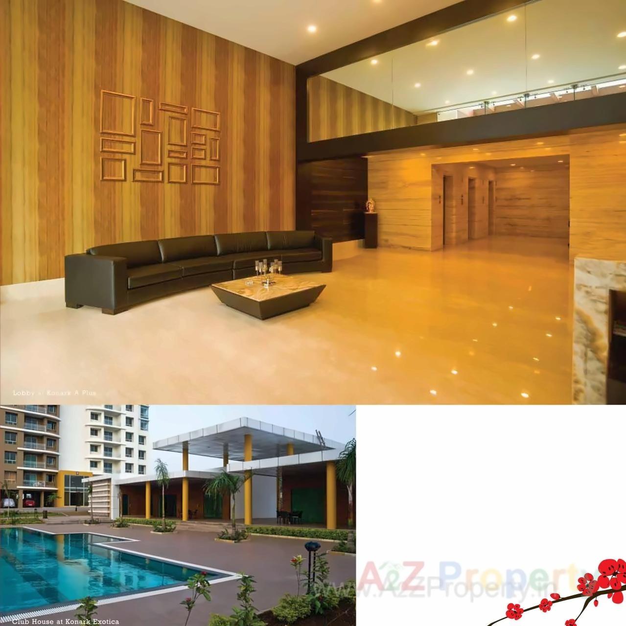 3D Elevation of real estate project Konark Orchid J located at Wagholi, Pune, Maharashtra