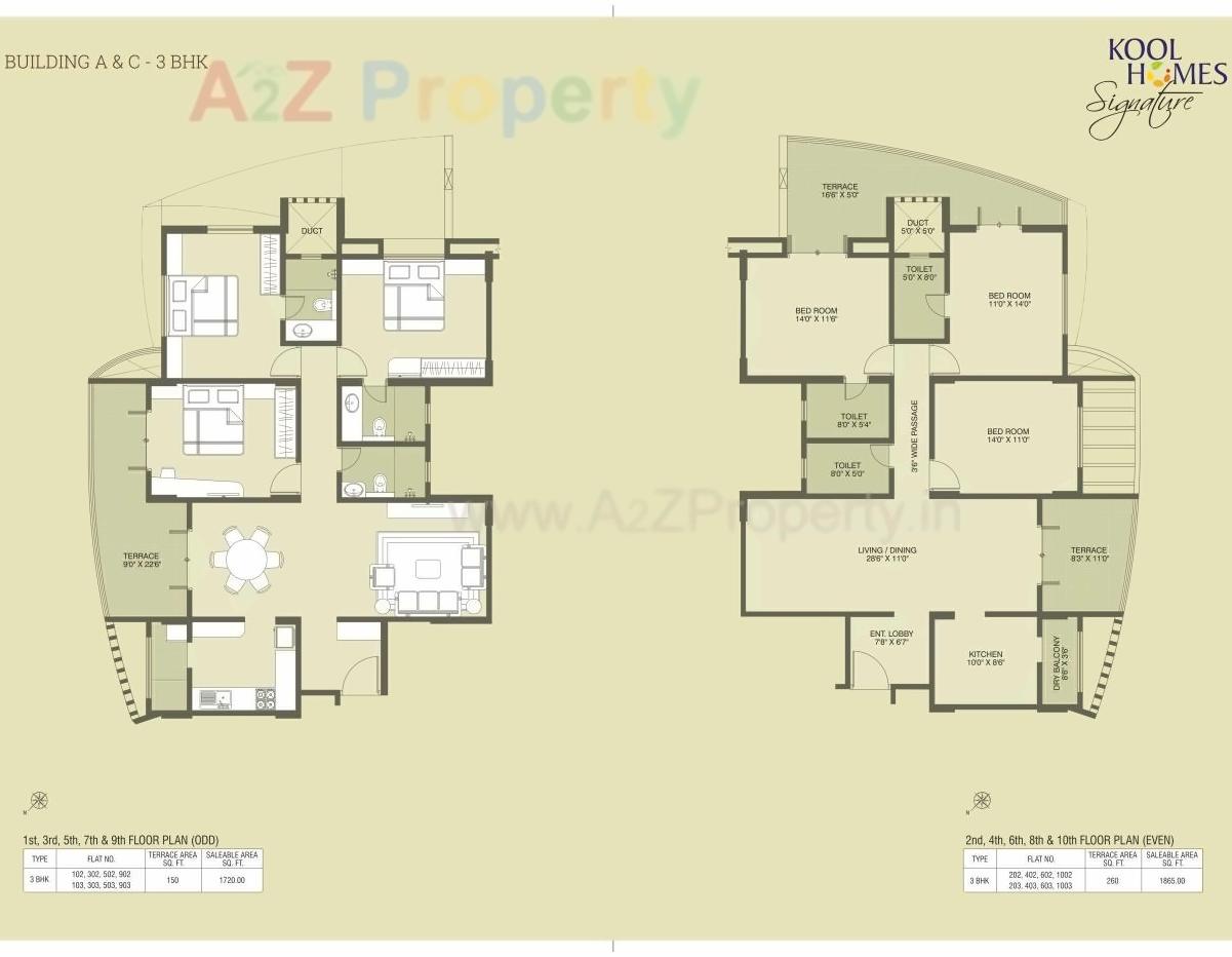 Layout of real estate project Kool Homes Signature located at Undri, Pune, Maharashtra