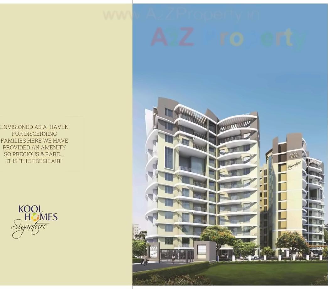 3D Elevation of real estate project Kool Homes Signature located at Undri, Pune, Maharashtra