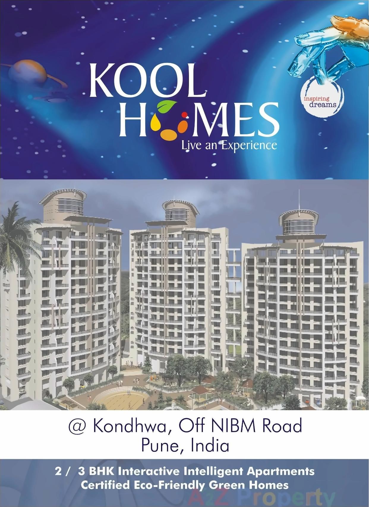 3D Elevation of real estate project Kool Homes Solitaire located at Kondhwa-khurd, Pune, Maharashtra