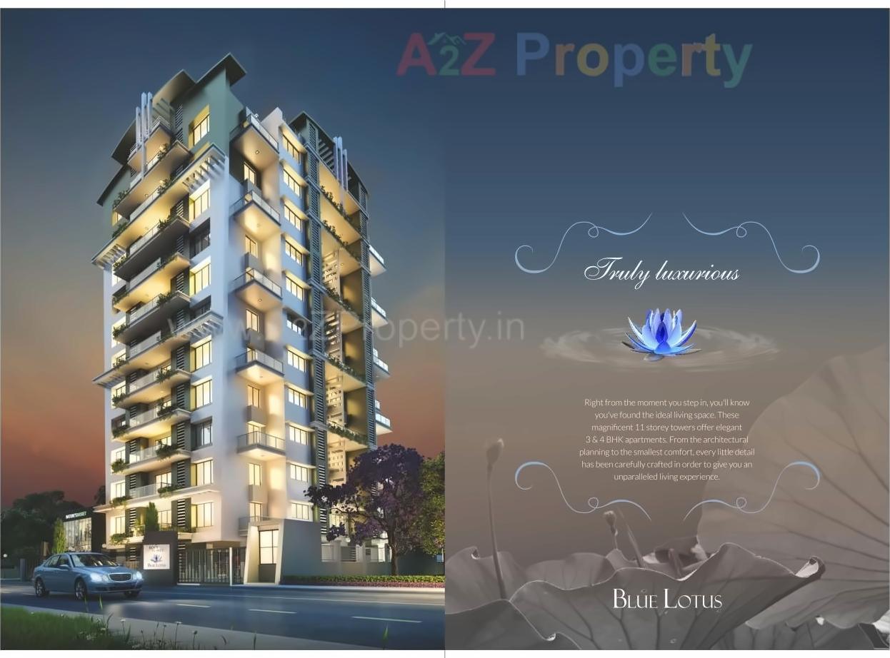 3D Elevation of real estate project Koolhomes Blue Lotus located at Pune-cb, Pune, Maharashtra