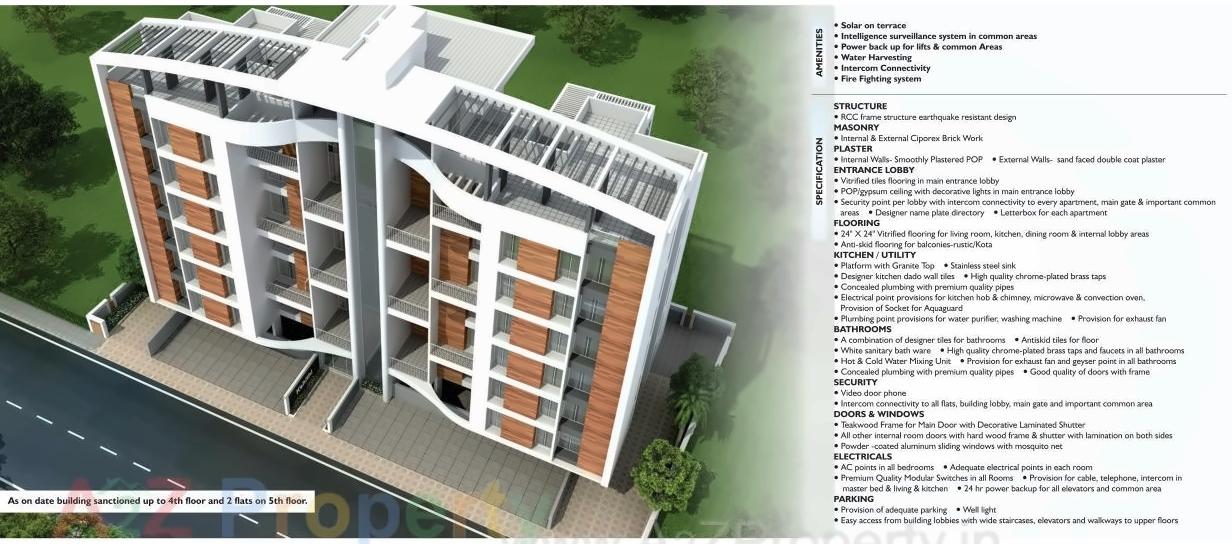  of real estate project Kshithi located at Baner, Pune, Maharashtra