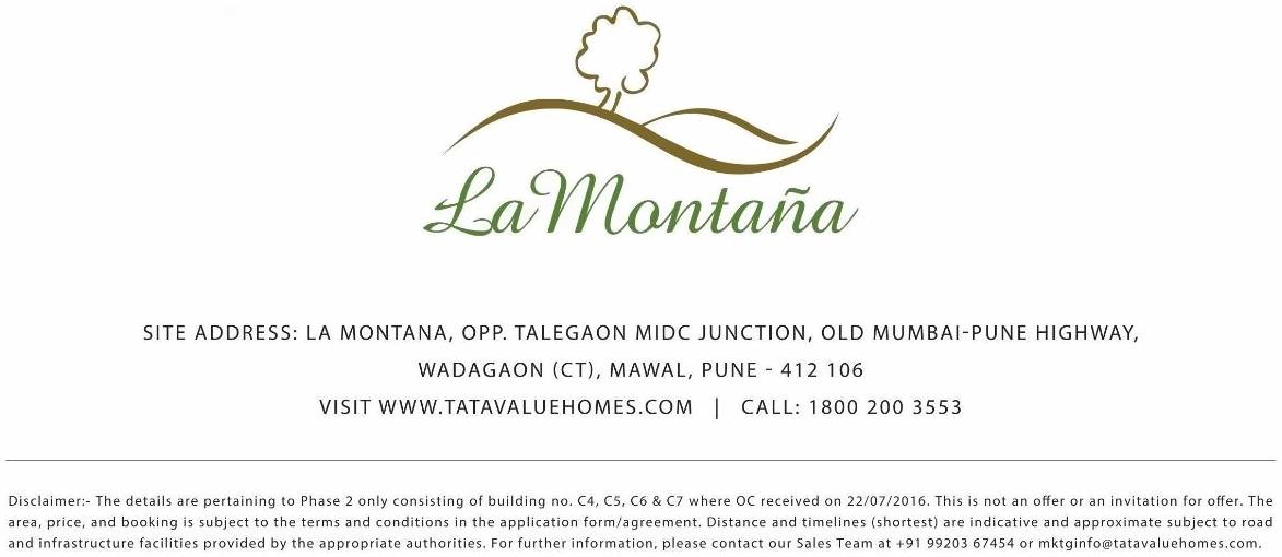  of real estate project La Montana located at Wadagaon-ct, Pune, Maharashtra