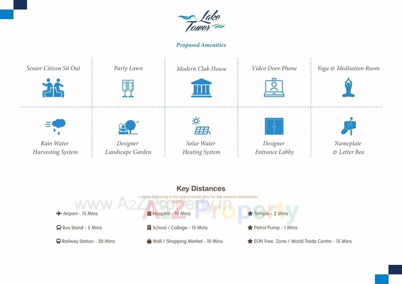  of real estate project Lake Tower located at Wagholi, Pune, Maharashtra