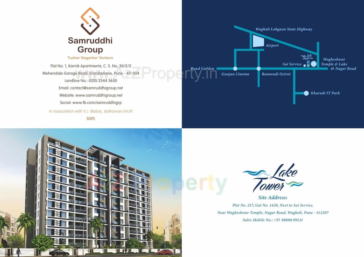  of real estate project Lake Tower located at Wagholi, Pune, Maharashtra