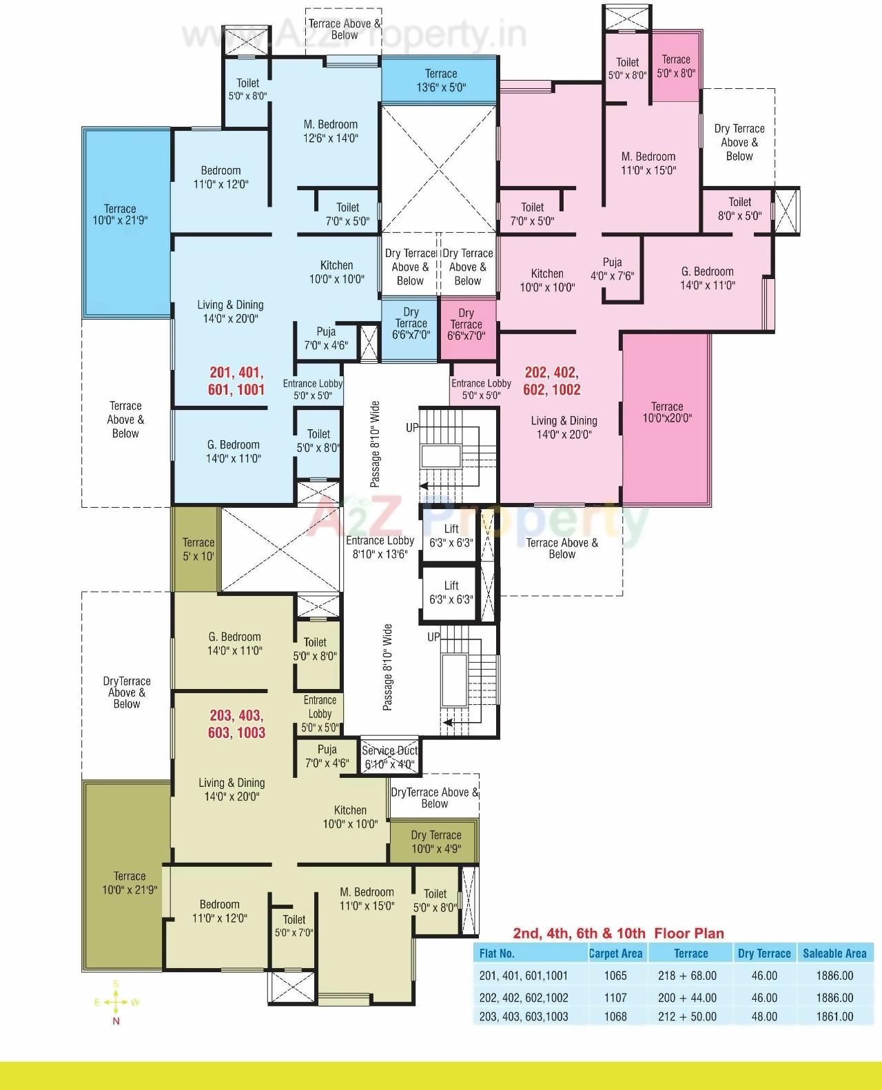 Layout of real estate project Lali Residency located at Pune-m-corp, Pune, Maharashtra