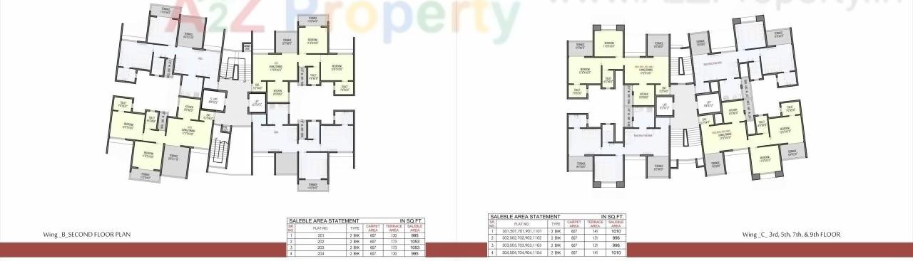 Layout of real estate project Lamelosa located at Wakad, Pune, Maharashtra