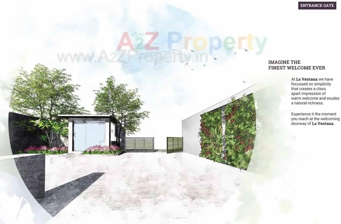 3D Elevation of real estate project Laventana located at Pune-m-corp, Pune, Maharashtra