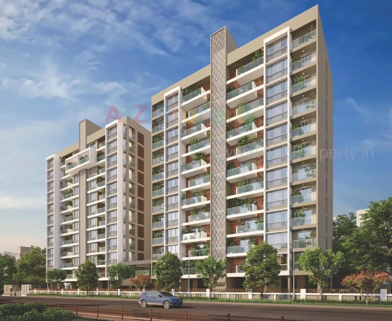 3D Elevation of real estate project Legacy Aeon located at Baner, Pune, Maharashtra