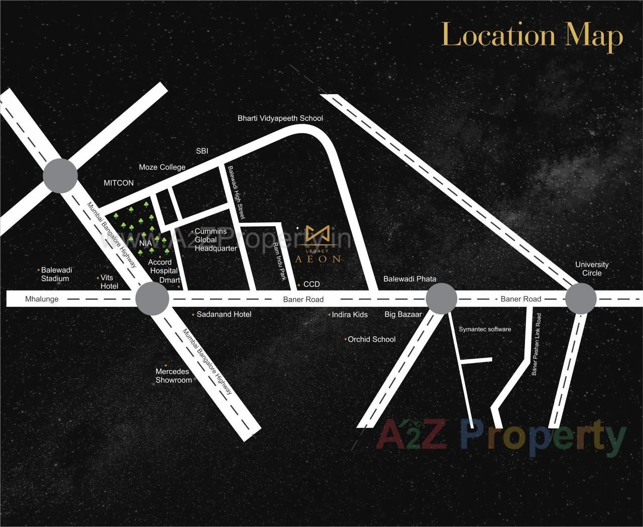  of real estate project Legacy Aeon located at Baner, Pune, Maharashtra